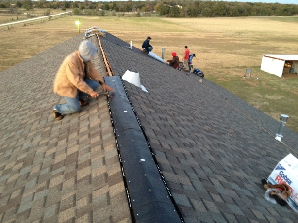 INSTALLING RIDGE VENT ON A GABLE ROOF